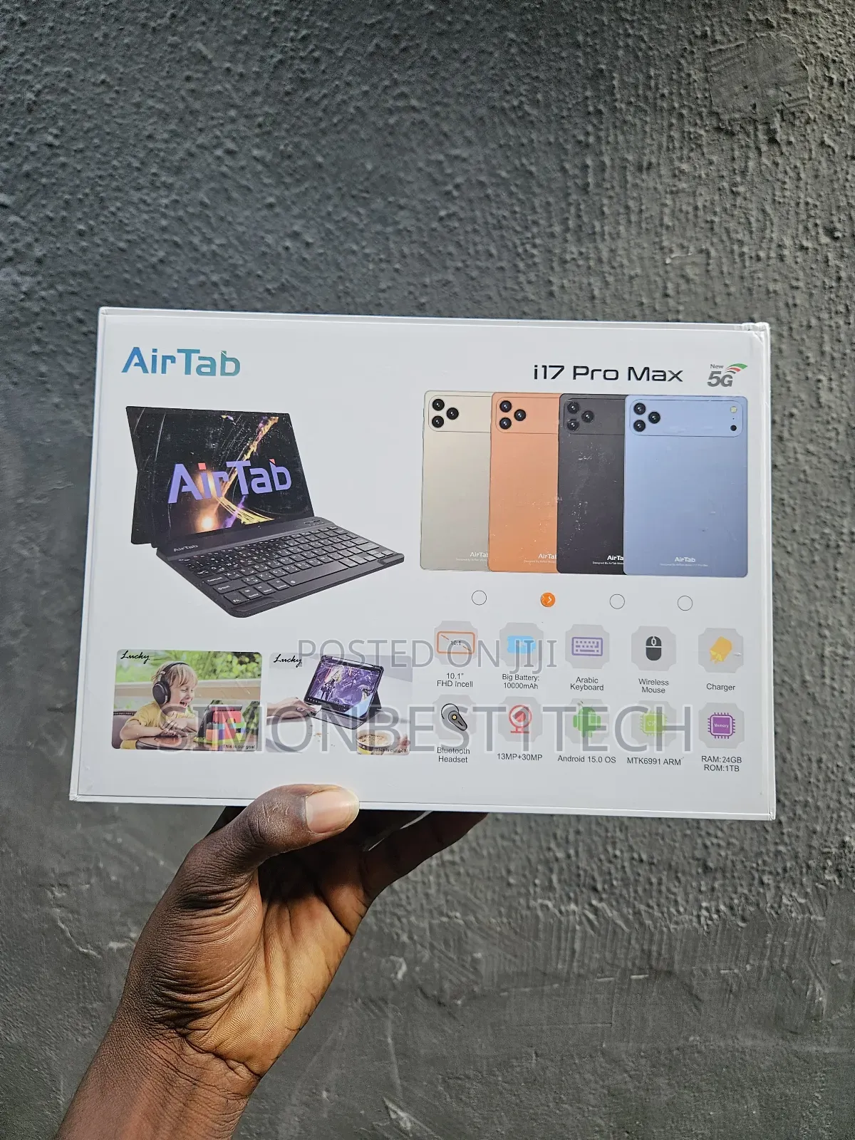 New AirTab i17 Pro Max 1 TB Pink