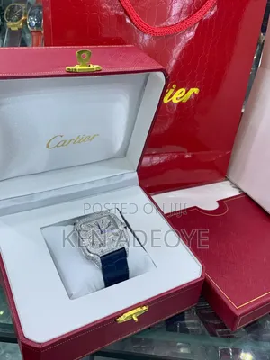 Cartier Leather Full Stone Head