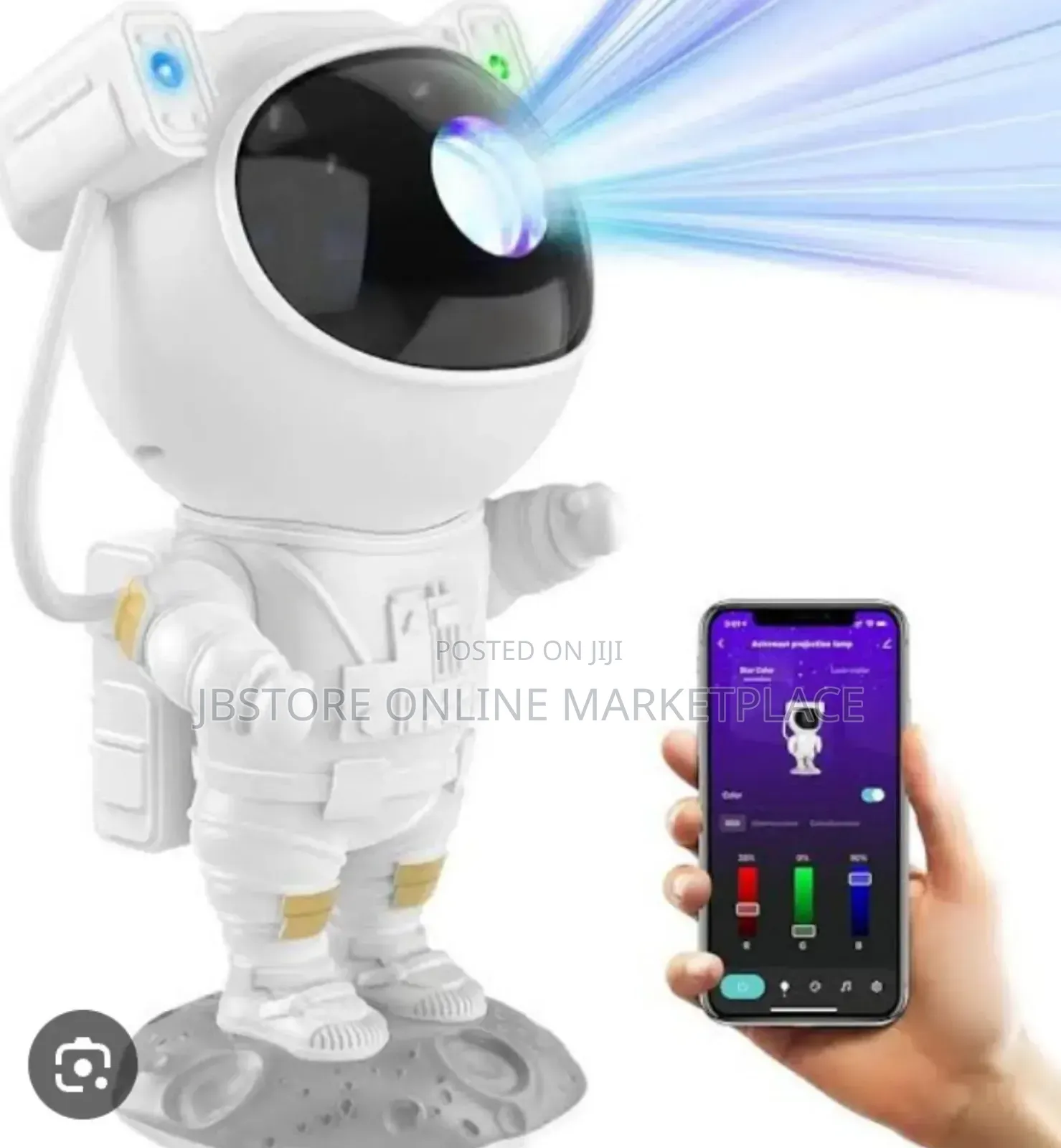 Astronaut Galaxy Projector,A Night Light Designed To Project Nebula