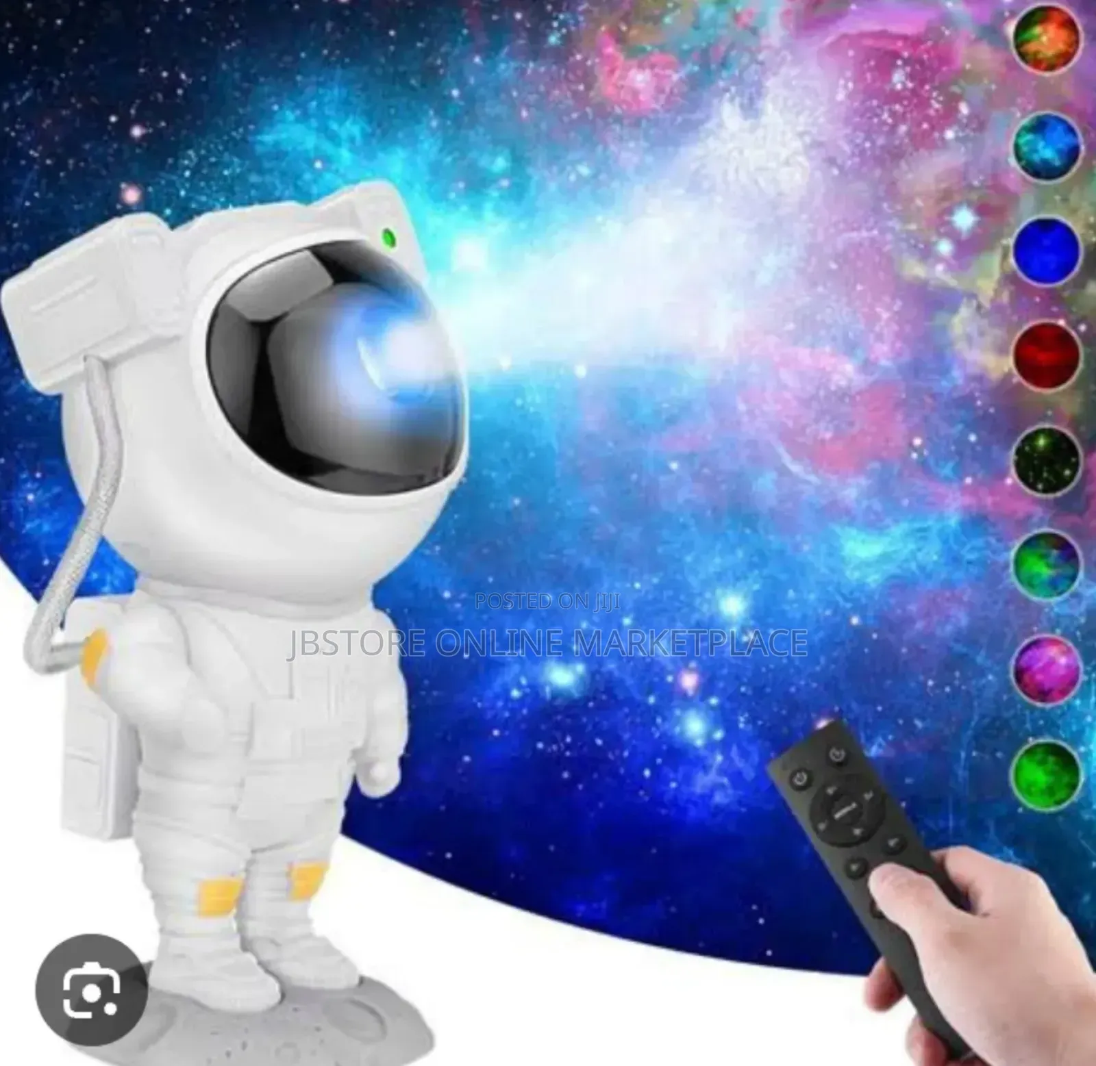 Astronaut Galaxy Projector,A Night Light Designed To Project Nebula