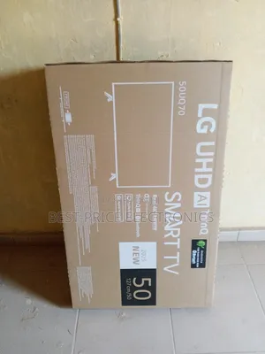 50 Inches Smart Television Set Frameless.