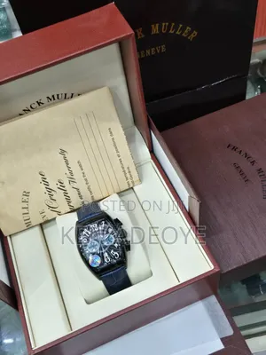 Franck Muller Leather Watch