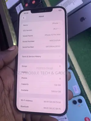 Apple iPhone 12 Pro Max 128 GB White