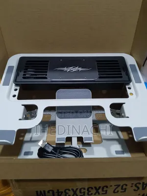 Foldable Laptop Stand and Phone Stand With Double Cooling Fan