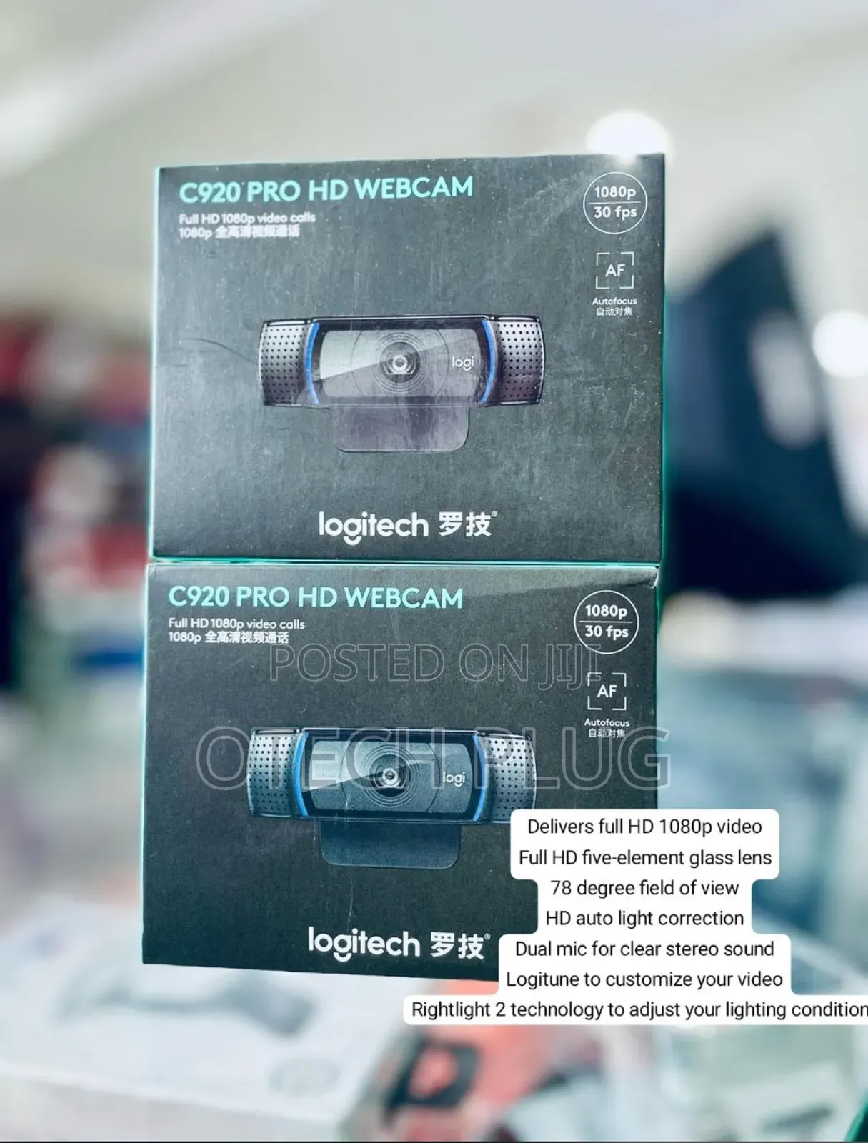 Logitech C920 Pro Webcam