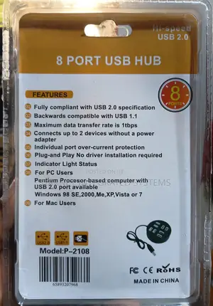 8 Ports Usb Hub