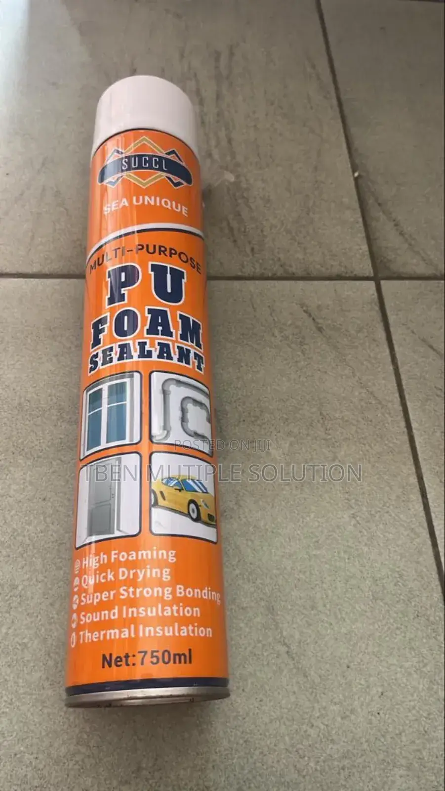 Sea Unique Branded Multi-Purpose Polyurethane (Pu) Foam Sealant