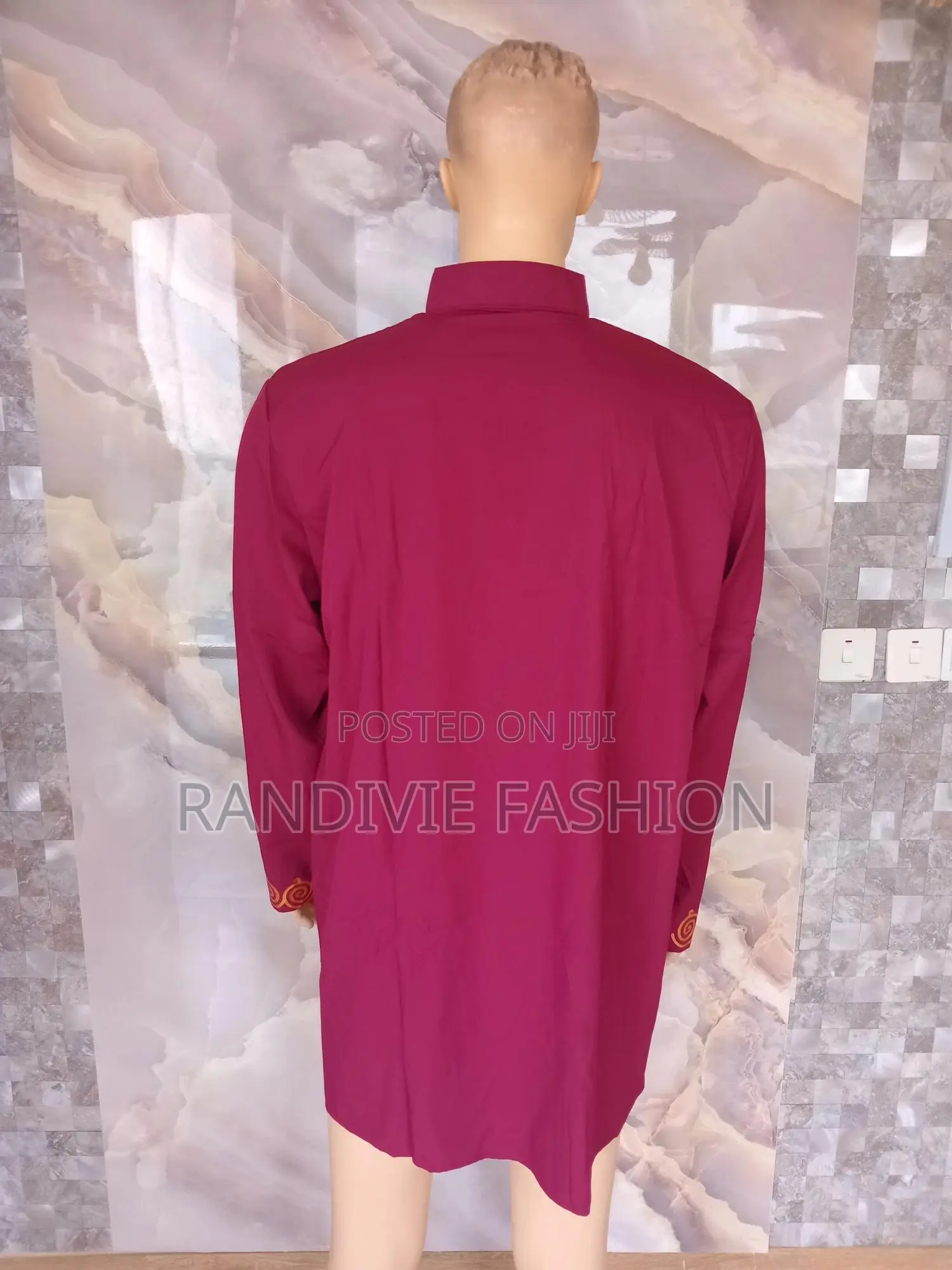 Mahraja Long Shirt [Wine]