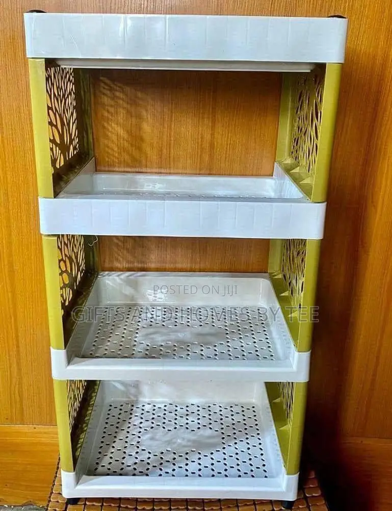 4 Layers Multipurpose Thickened Plastic Storage Shelf/Rack