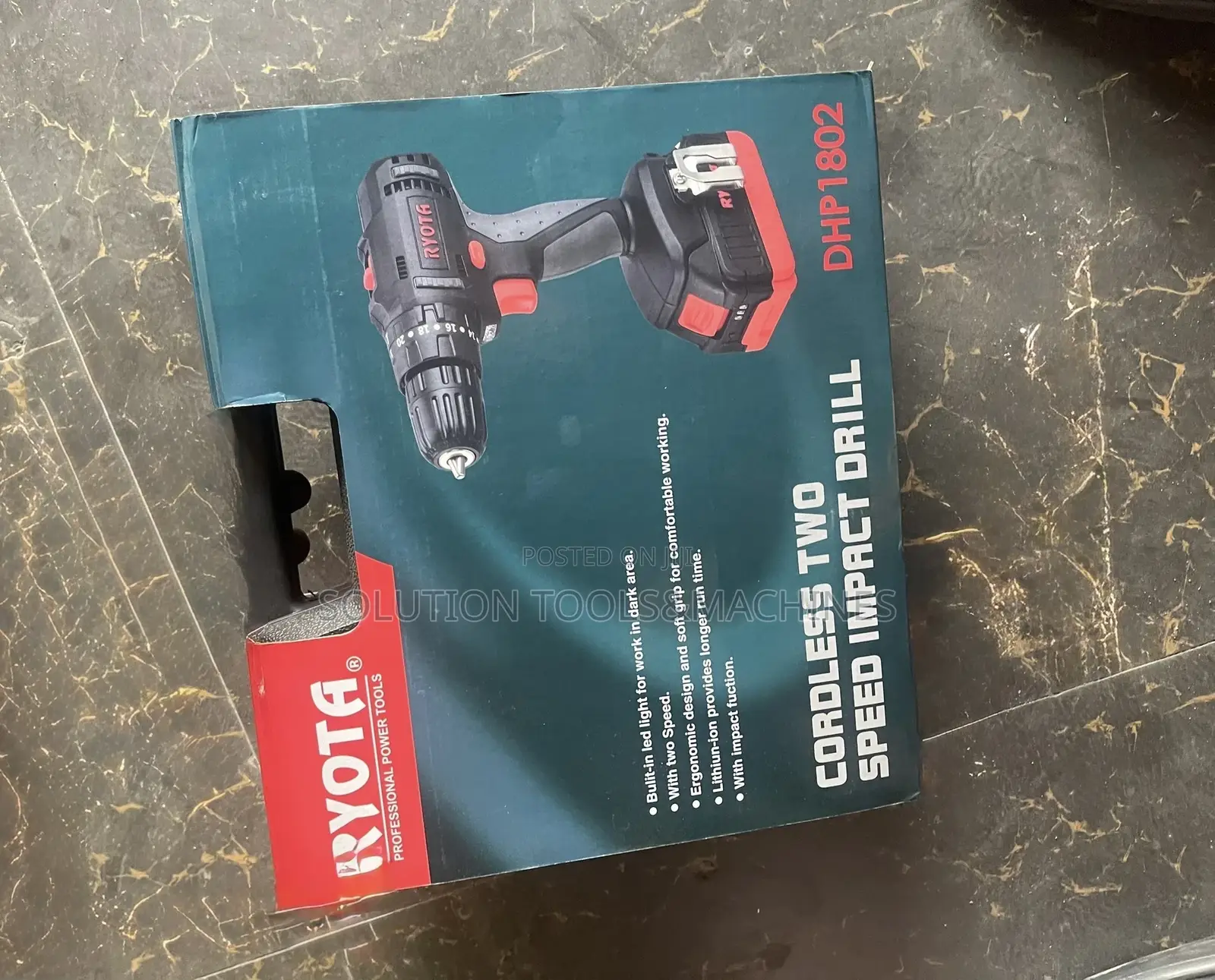 Cordless Two Speed Impact Drill