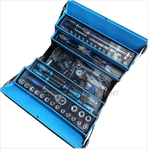 168pc Mechanical Tool Set With Metal Box