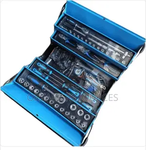 168pc Mechanical Tool Set With Metal Box