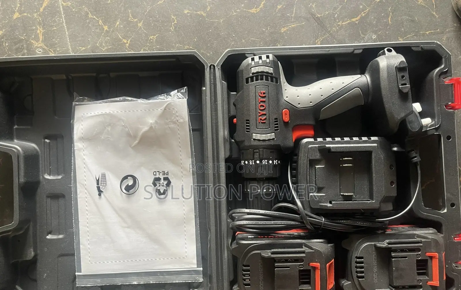 Cordless Two Speed Impact Drill