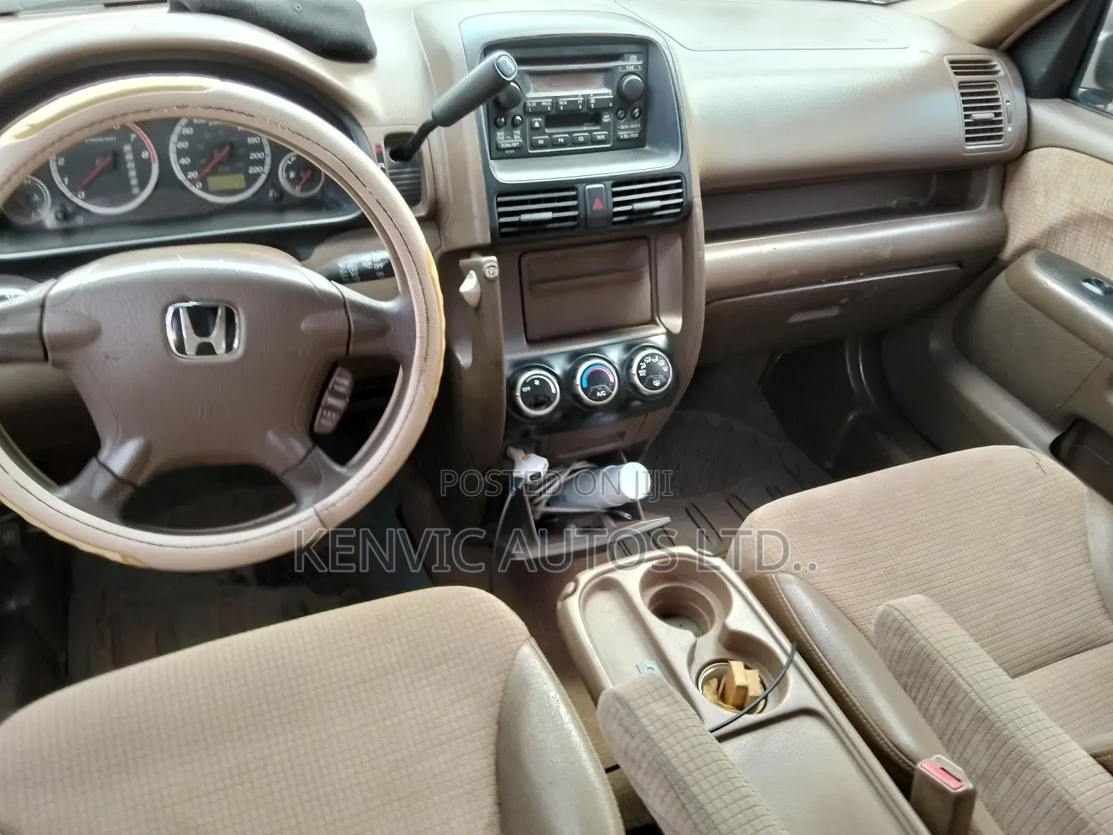 Honda CR-V EX 4WD Automatic 2004 Gold
