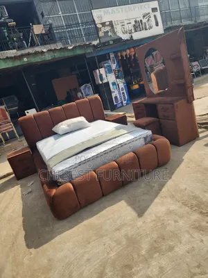 5by6 Set Of Bubble Bed Frame.