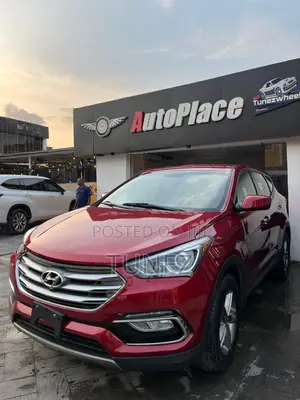 Hyundai Santa Fe SE AWD 2018 Red
