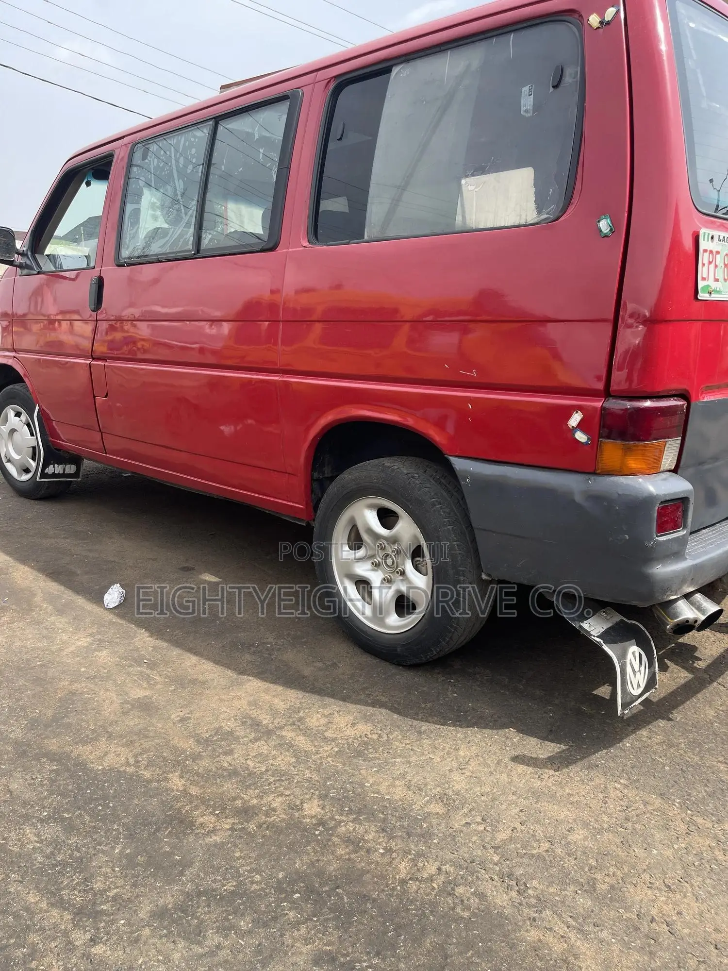 Volkswagen Transporter 2005 Red