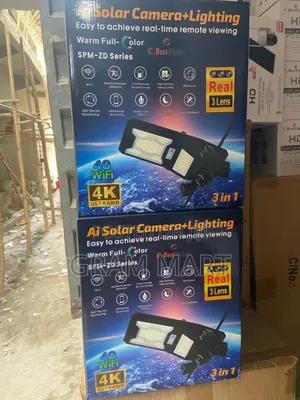 CCTV Cameras With Solar Light