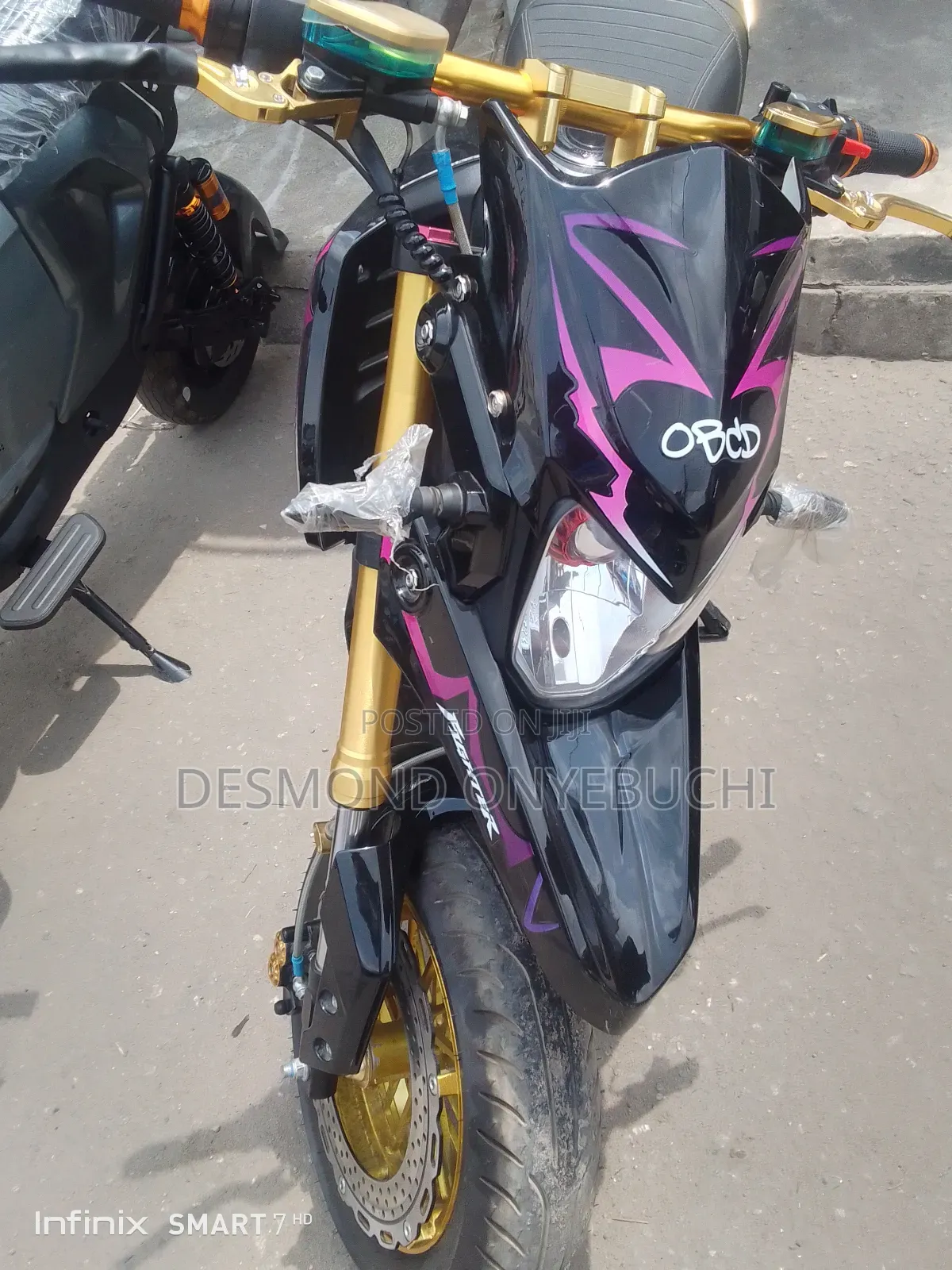 New Motorcycle 2025 Black