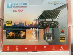 Real 3 Lens Screen Camera Tipple Camera Rotating