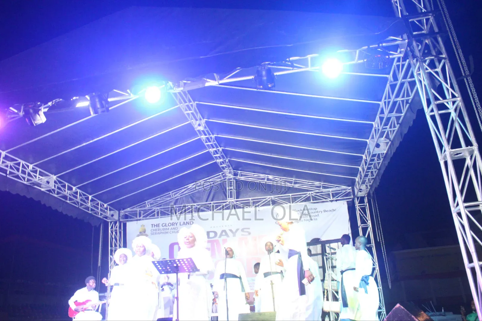 Event and Crusade Stage for Rentals