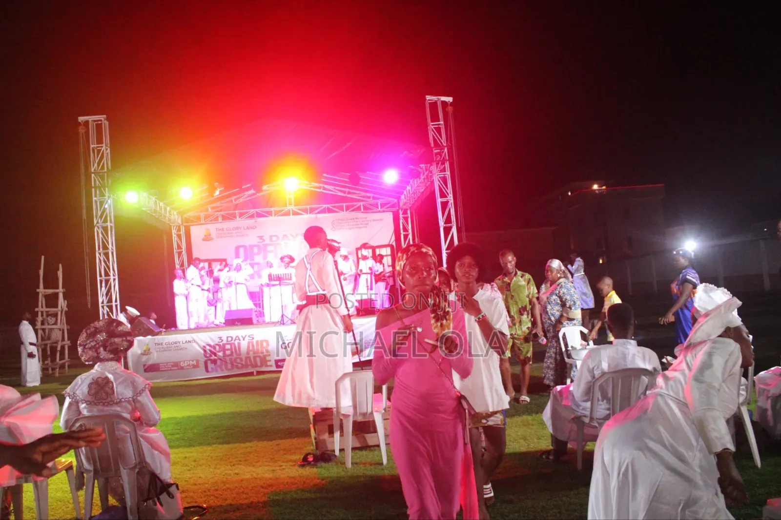 Event and Crusade Stage for Rentals