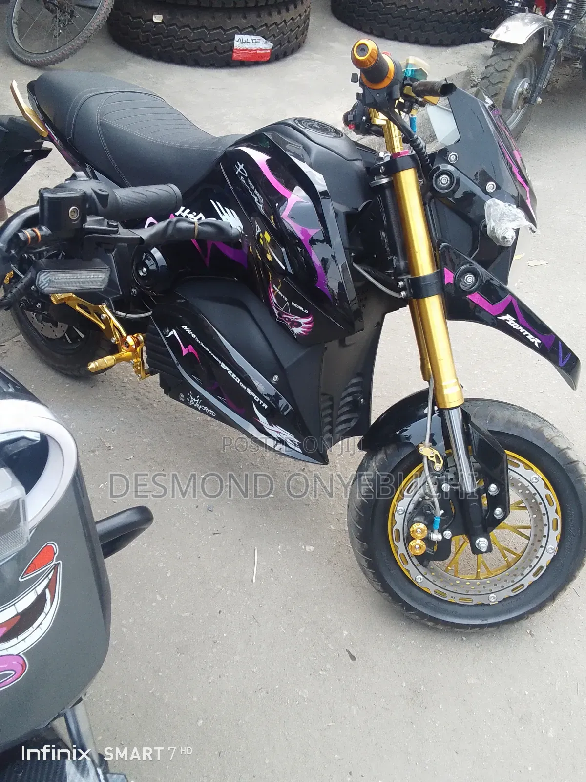 New Motorcycle 2025 Black