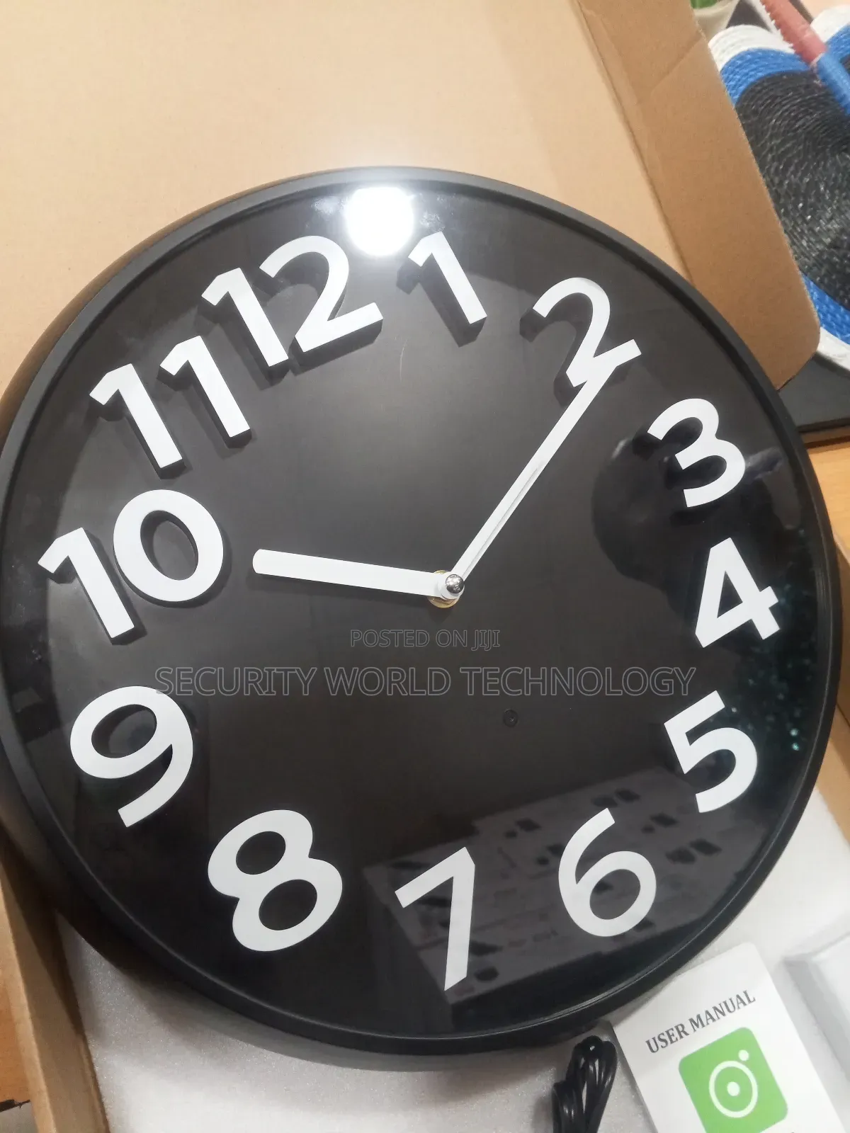 Spy Wall Clock Camera