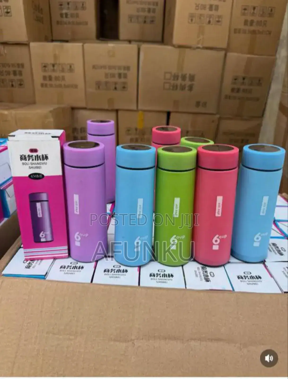 6up Water Flask