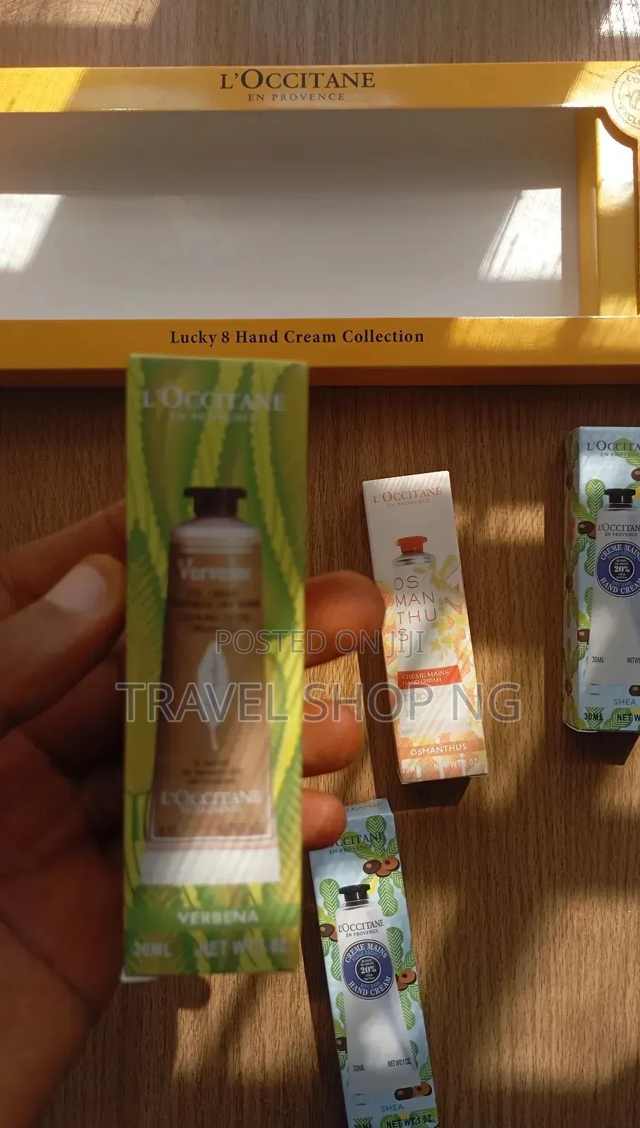 l'Occitane Hand Cream Set — 8 Travel-Size Tubes (Variety Pack)