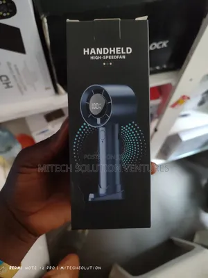 Handheld High- Speed Rechargeable Fan