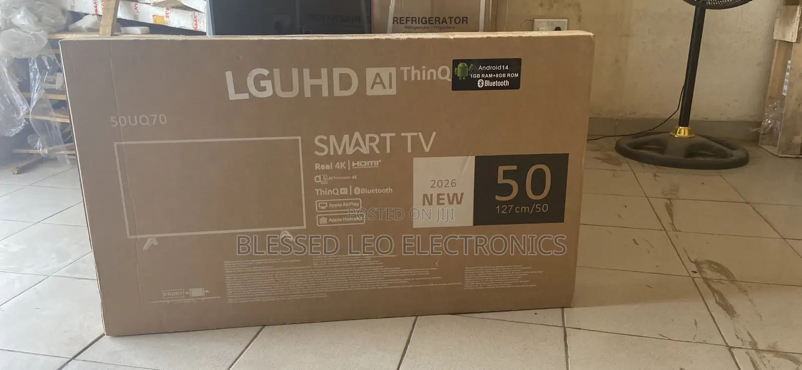 Real 50inches With Thinq Al Bluetooth