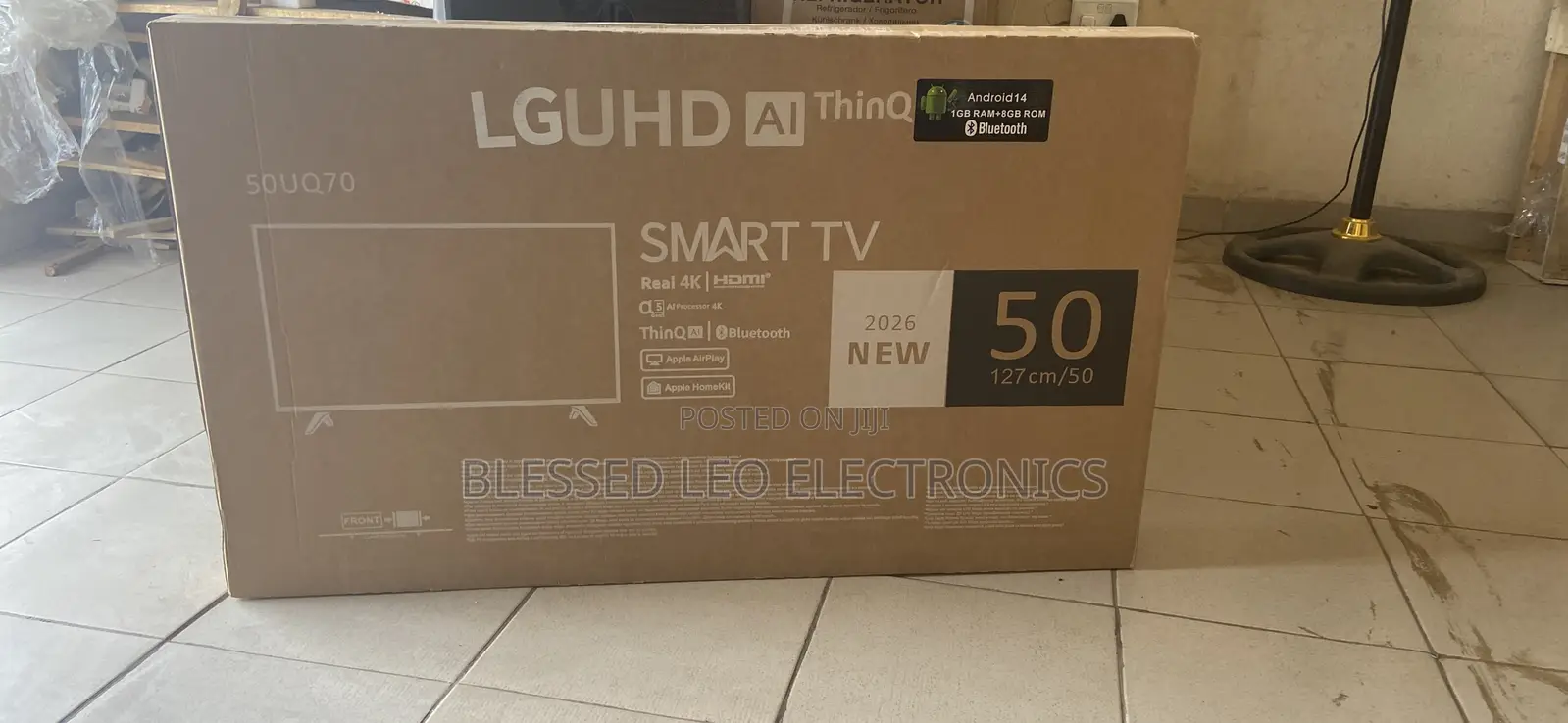 Real 50inches With Thinq Al Bluetooth