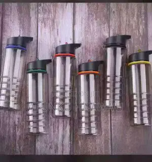 Transparent Water Bottle With Filter