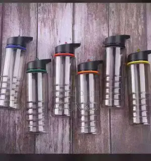 Transparent Water Bottle With Filter