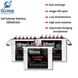 Genus 230ah Tubular Battery