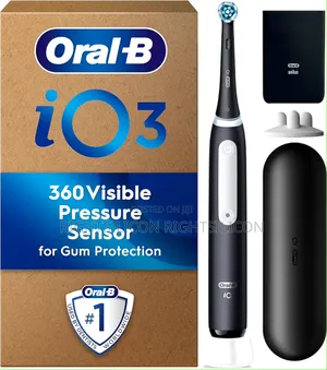 Usa Oral-B Io 3 Matt Black Ultimate Clean Electric Toothbrush