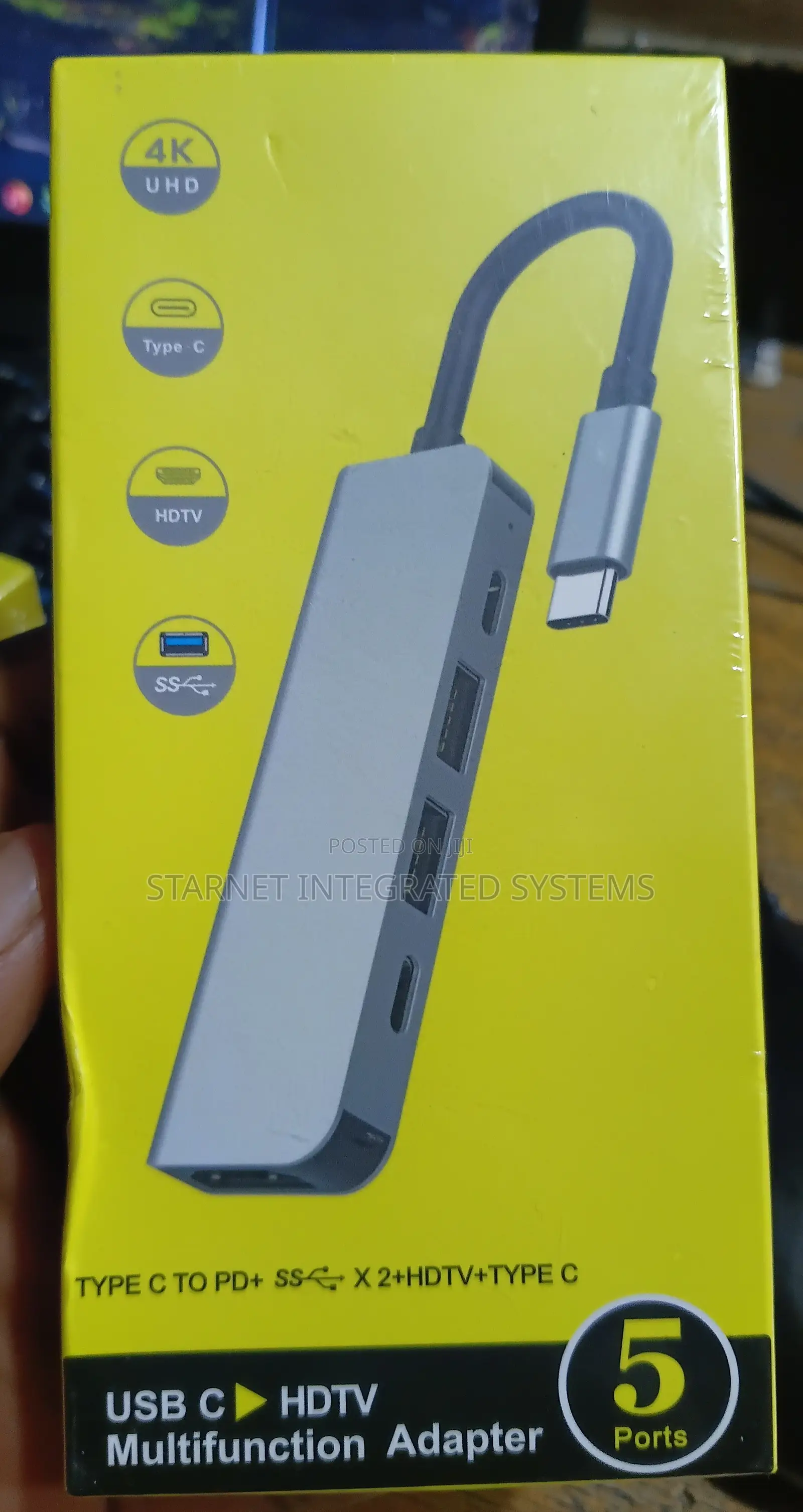 Usb Type C to Hdmi Multifunction Adapter 5 Ports