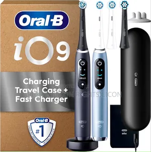 Usa Oral-B Io Series 9 Electric Toothbrush Duo Pack (Black And1
