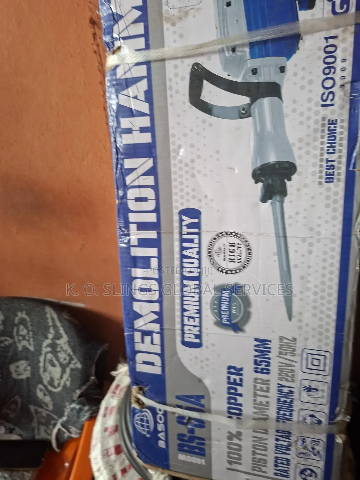 Demolition Hammer Basoo 1400w