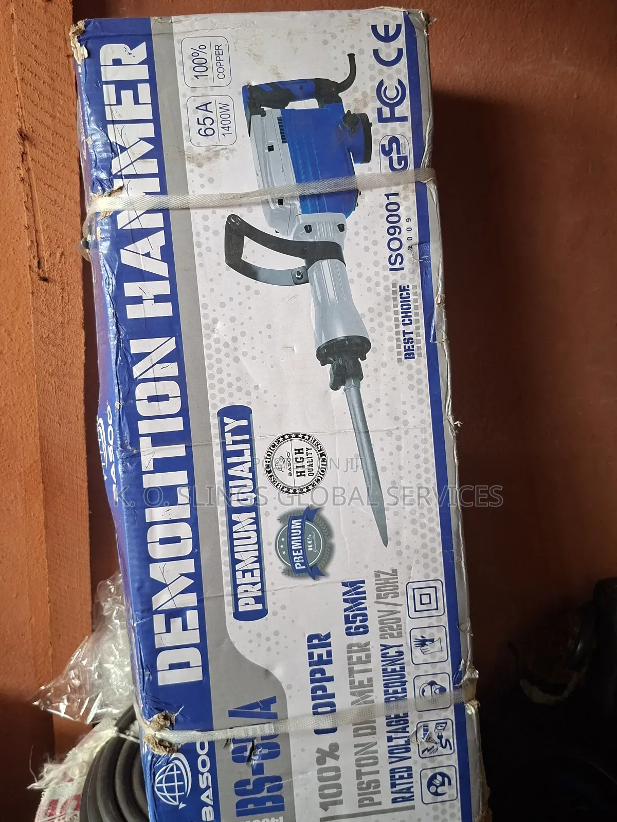 Demolition Hammer Basoo 1400w
