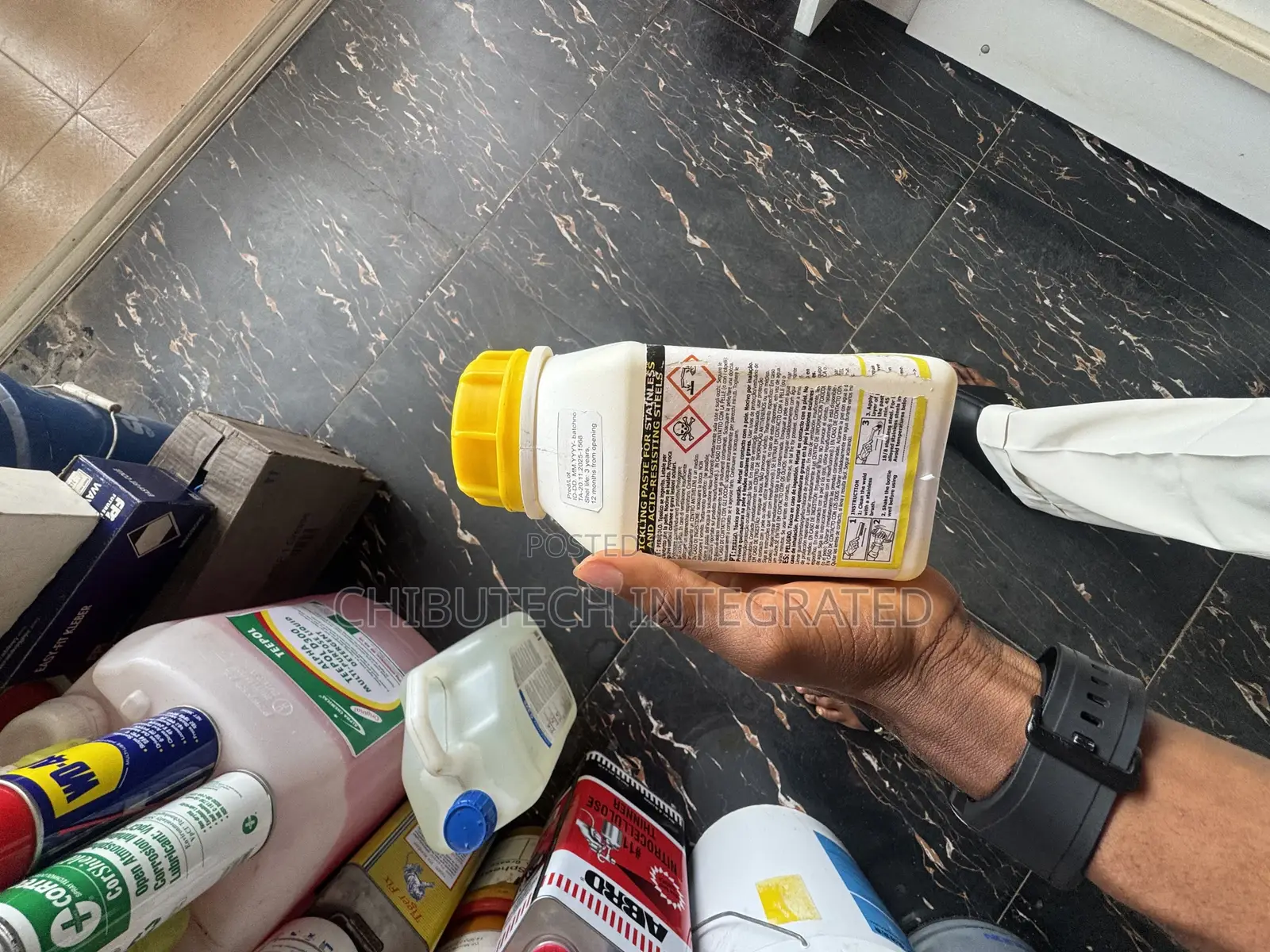 Stainclean Pickling Paste by Esab.