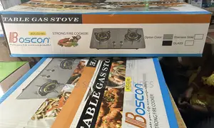 Boscon Gas Stove Table-Top/Built-in Glass