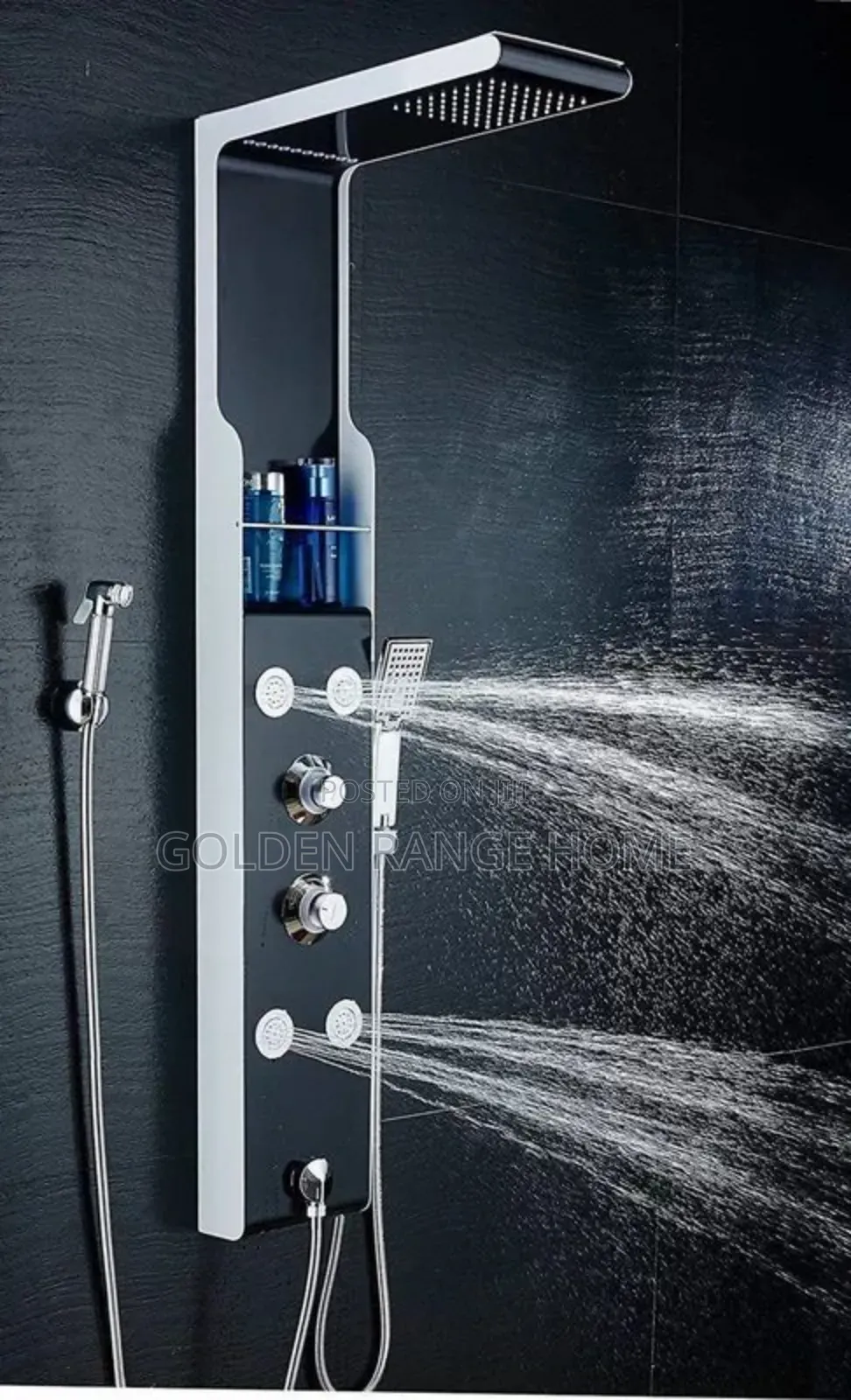 Panel Shower Mixer With Led Light