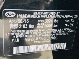 Hyundai Elantra 2017 Black