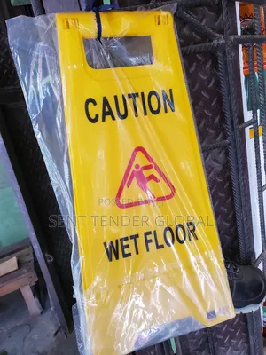Safety Caution Wet Floor