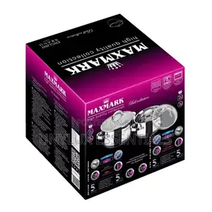 Maxmark Bell Collection Stainless Steel Cookware Set