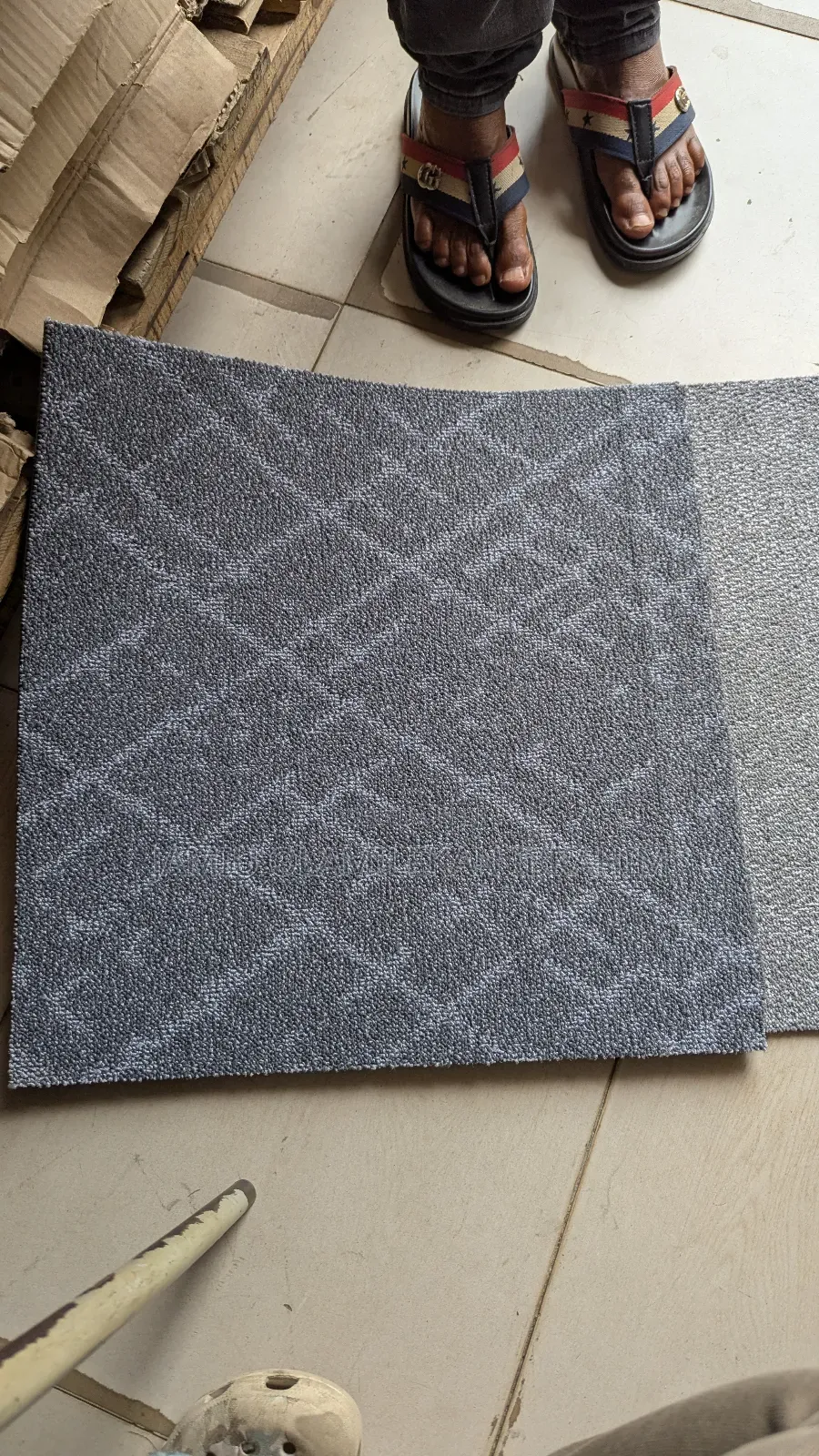 Rubber Rug Tiles