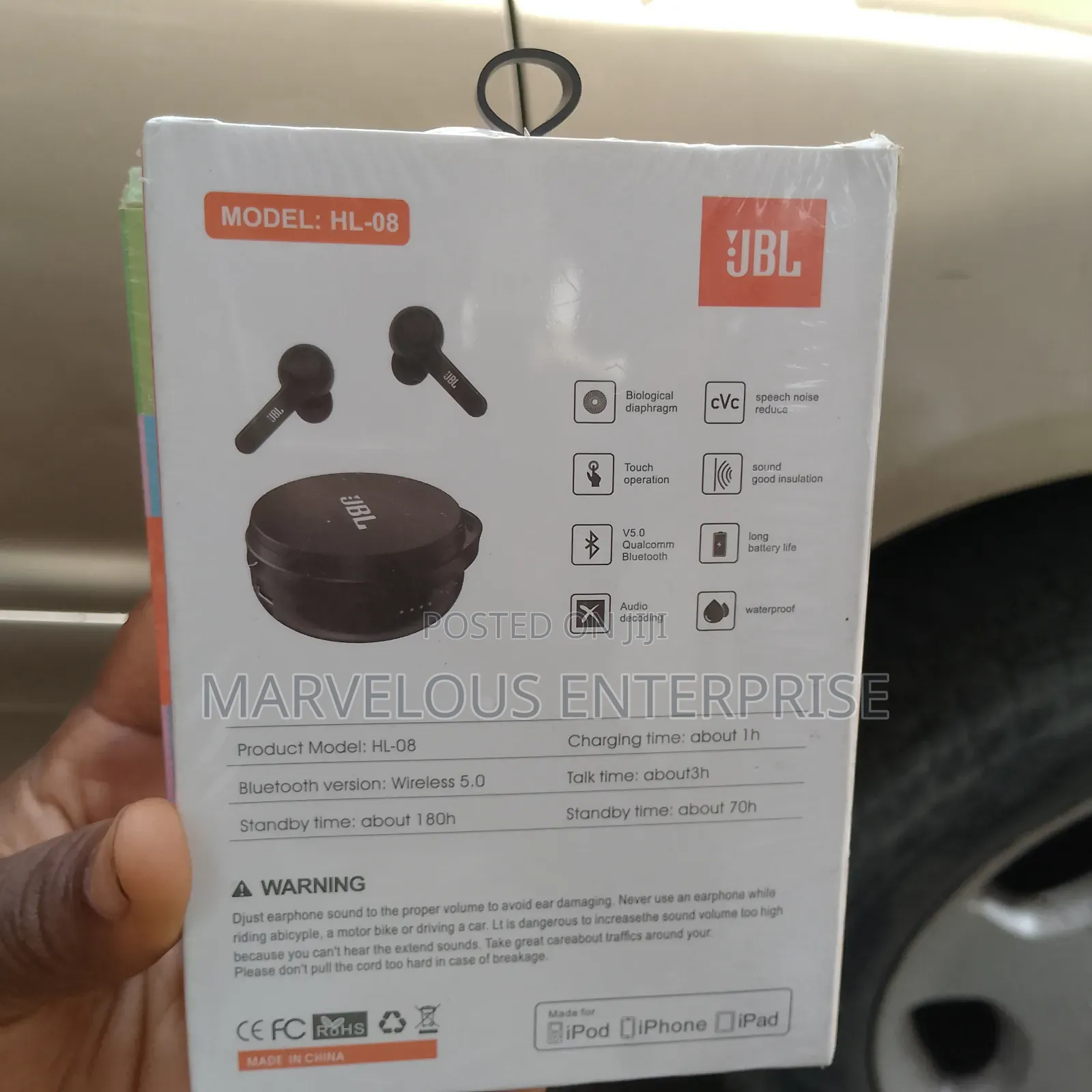 JBL Wireless Ear Phone
