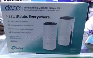 Tp-Link Deco M4 (2-Pack) Ac1200 Whole Home Mesh